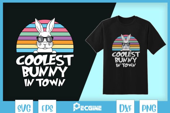 Coolest Bunny in Town Sunglasses SVG Review