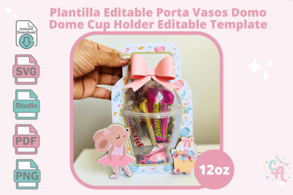 Dome Cup Holder Editable Template Review