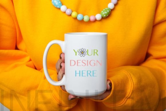 Easter Mug Mockup 15 Oz Spring Cup Review