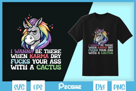 Karma’s Revenge Unicorn Humor SVG Review