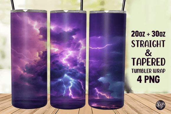 Lightning Striking a Cloud Tumbler Wrap Review
