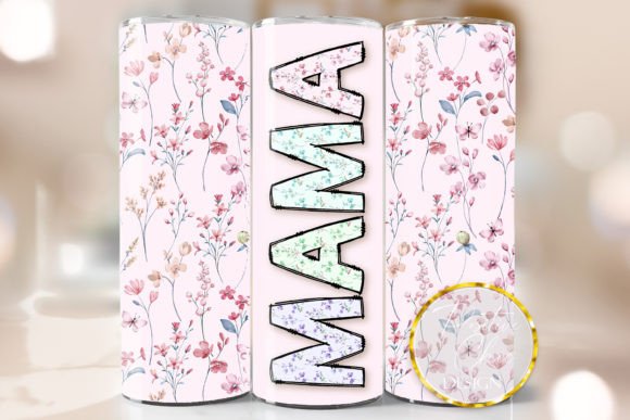 Mothers Day PNG Tumbler Wrap Design Review