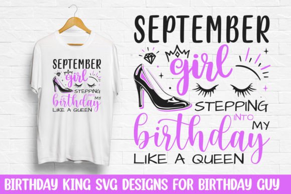 September Girl Birthday Queen Design Review