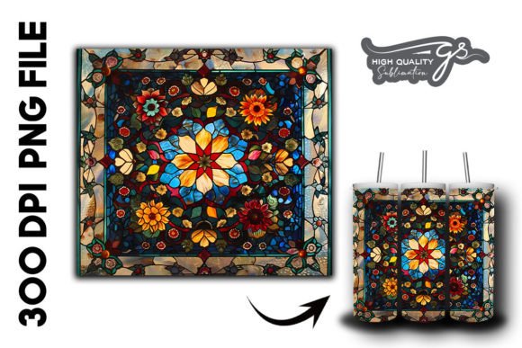 Stained Glass Islamic Tumbler Wrap 34 Review